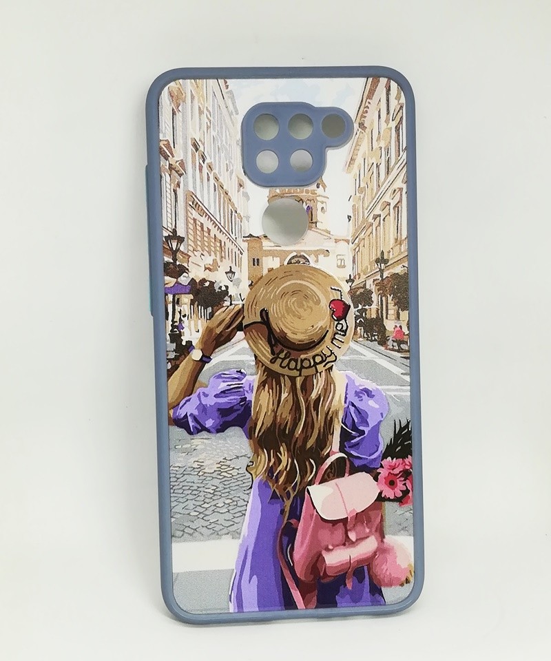 Накладка Totu Gingle Print для Xiaomi Redmi Note 9 Happy me-0