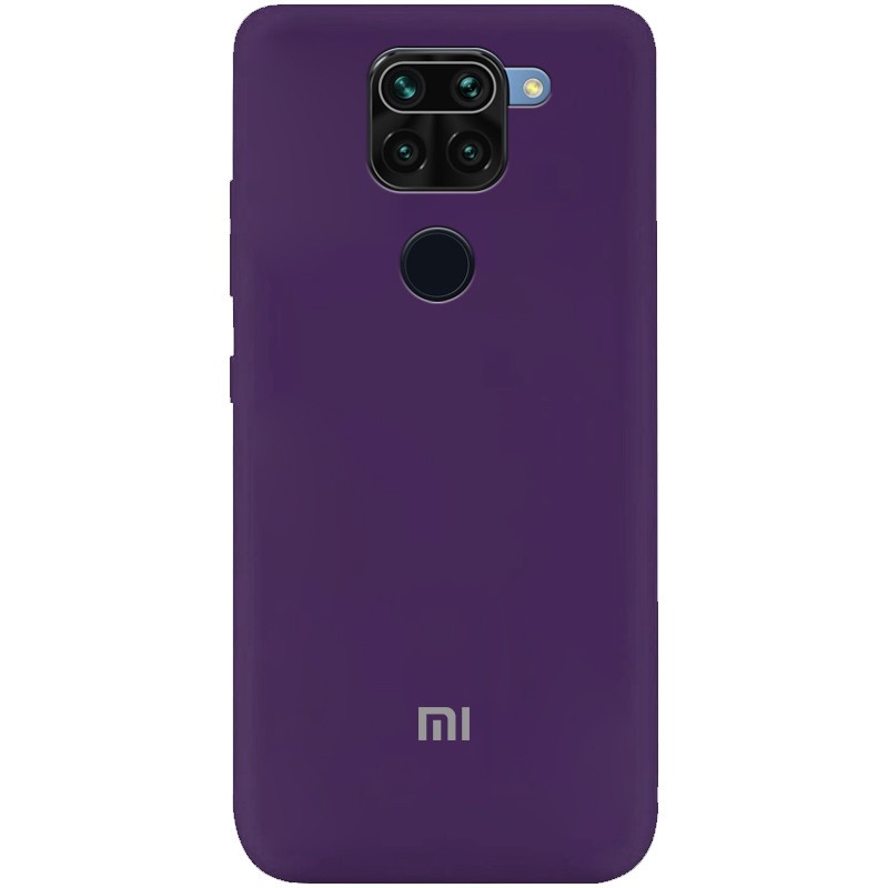 Silicone Cover My Color Full Protective (A) для Xiaomi Redmi Note 9/Redmi 10X (Purple)-0