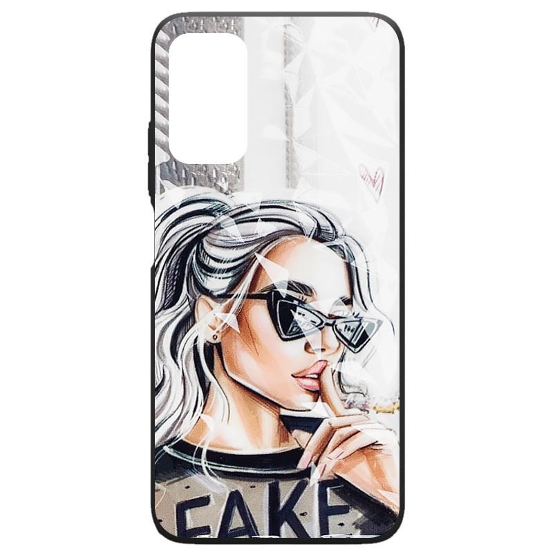 Накладка Ladies для Xiaomi Redmi Note 9 "Fake"-0