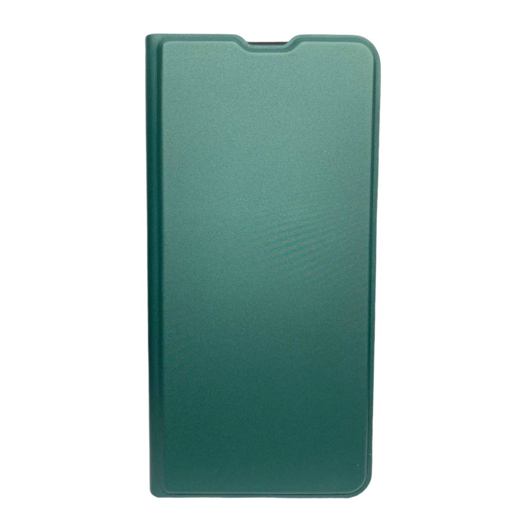 Книжка Shell Case для Xiaomi Redmi Note 9 зелена-0