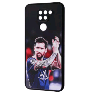 Накладка Totu Gingle Football Edition для Xiaomi Redmi Note 9 Мессі-0