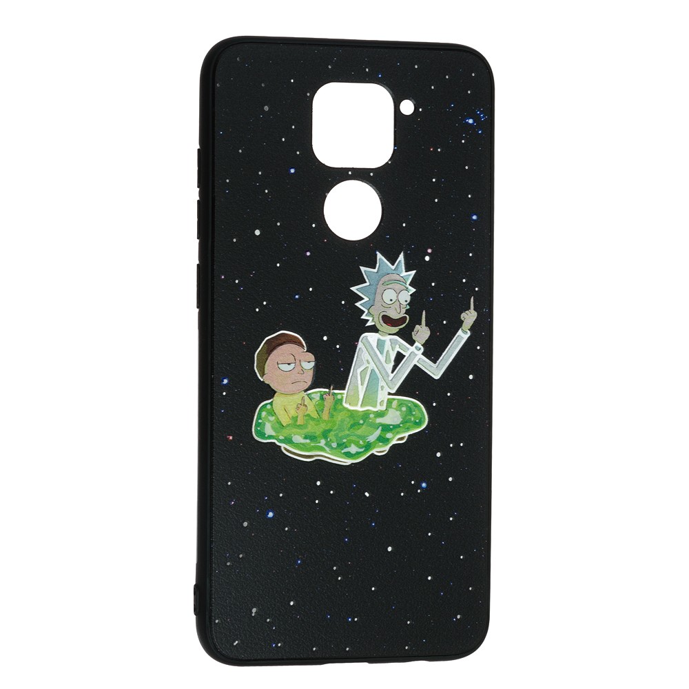 Накладка Fashion для Xiaomi Redmi Note 9 Rick and Morty-0