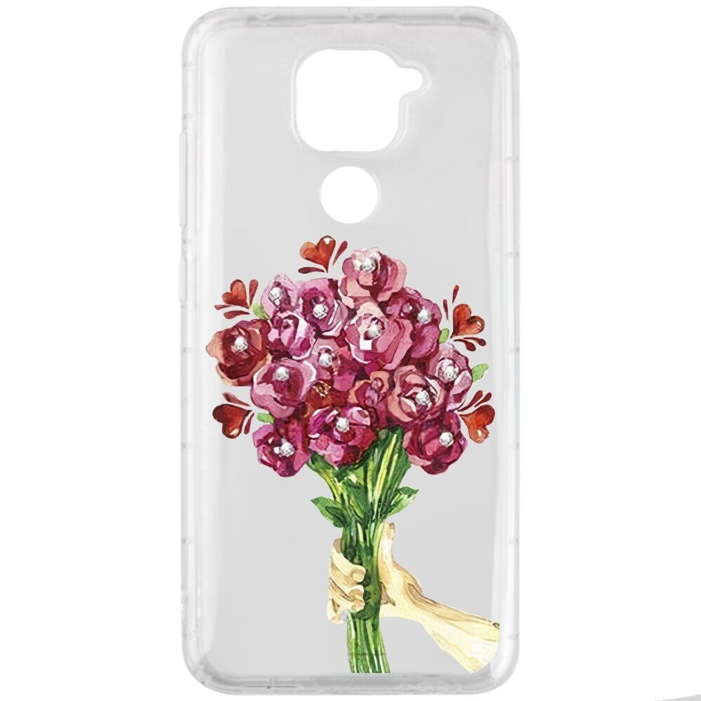 Накладка MiaMi Diamond для Xiaomi Note 9 Roses-0