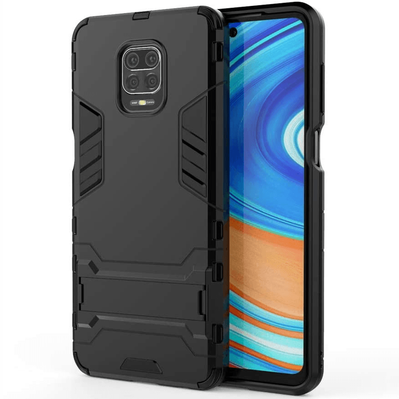 Накладка Hard Defence для Xiaomi Redmi Note 9 чорна-0