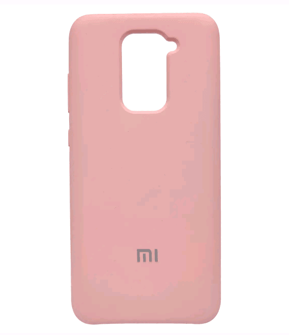 Silicone Case для Xiaomi Redmi Note 9 Light Pink-0