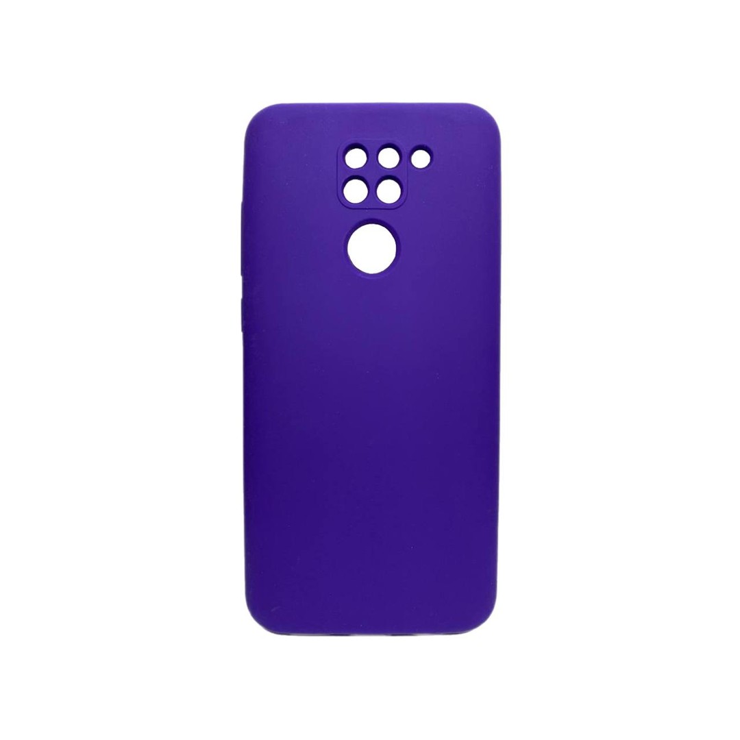 Silicone Cover Full Camera without Logo (A) для Xiaomi Note 9 (Ultra violet)-0