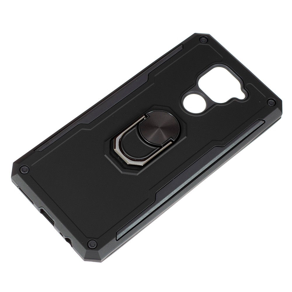 Накладка Serge Ring для Xiaomi Redmi Note 9 чорна-1