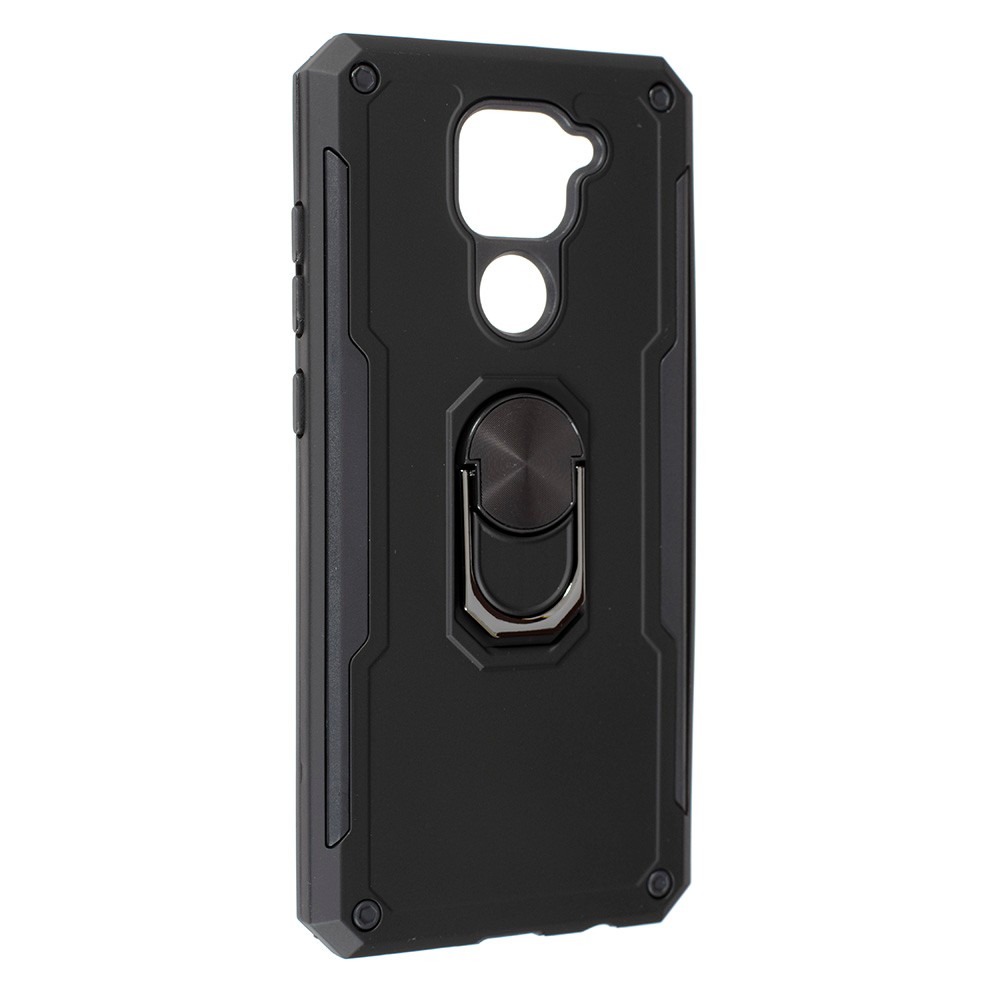 Накладка Serge Ring для Xiaomi Redmi Note 9 чорна-0