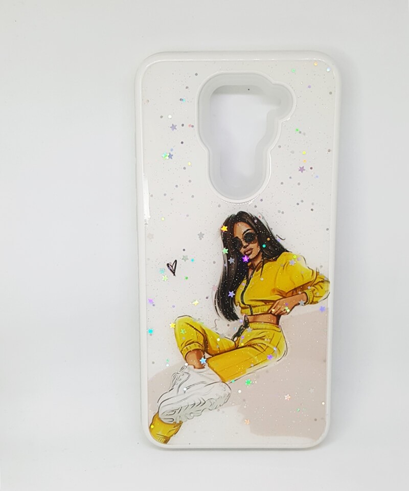 Накладка Mix Art Armor для Xiaomi Redmi Note 9 Дівчина в спортивному костюмі-0