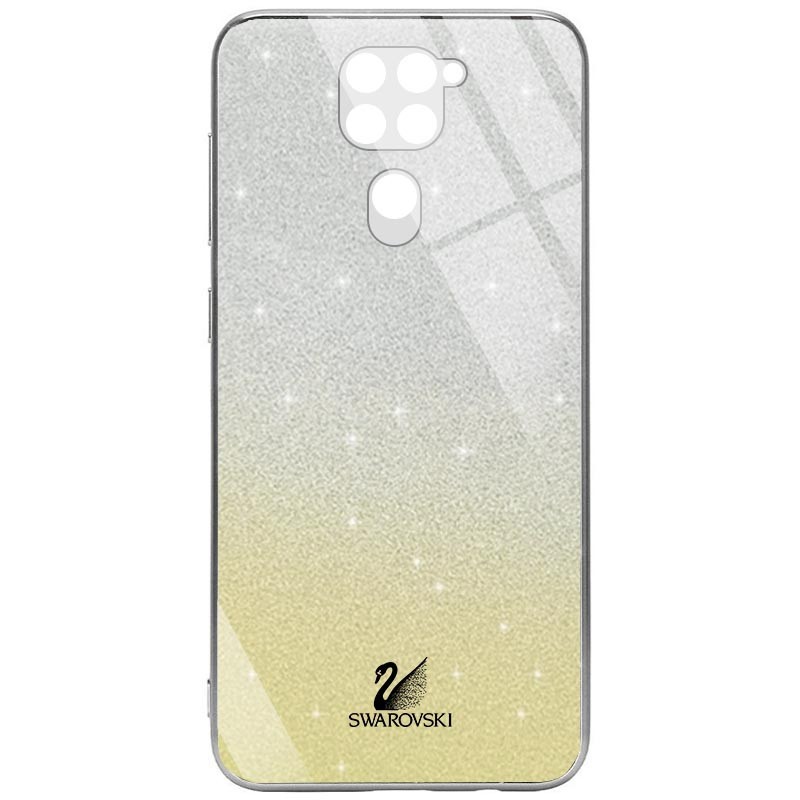 Накладка Glass SW для Xiaomi Redmi Note 9/Redmi 10 X  золота-0
