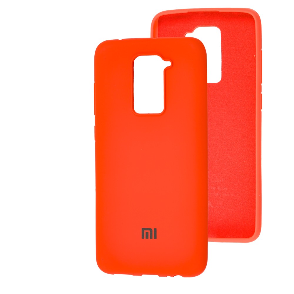 Silicone Cover Full Protective Xiaomi Redmi Note 9/Redmi 10X (red)-0