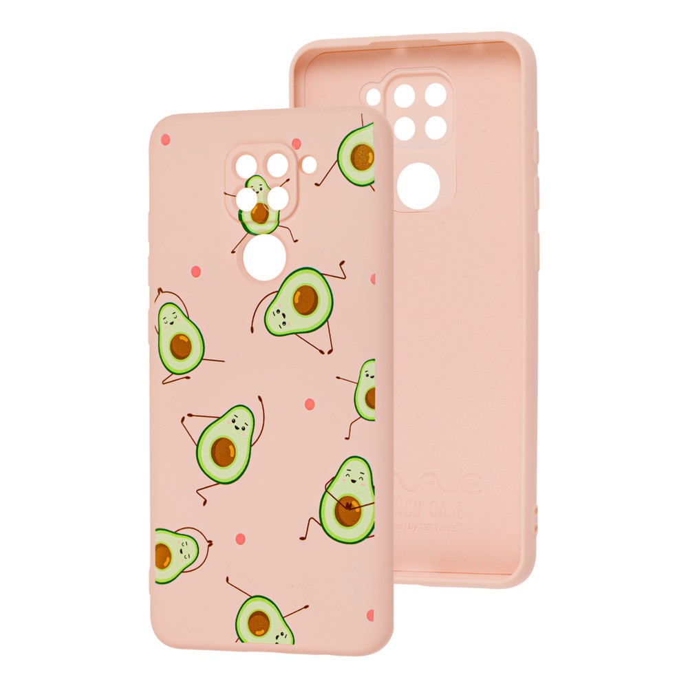 WAVE Fancy для Xiaomi Redmi Note 9 (avocado/pink sand)-0