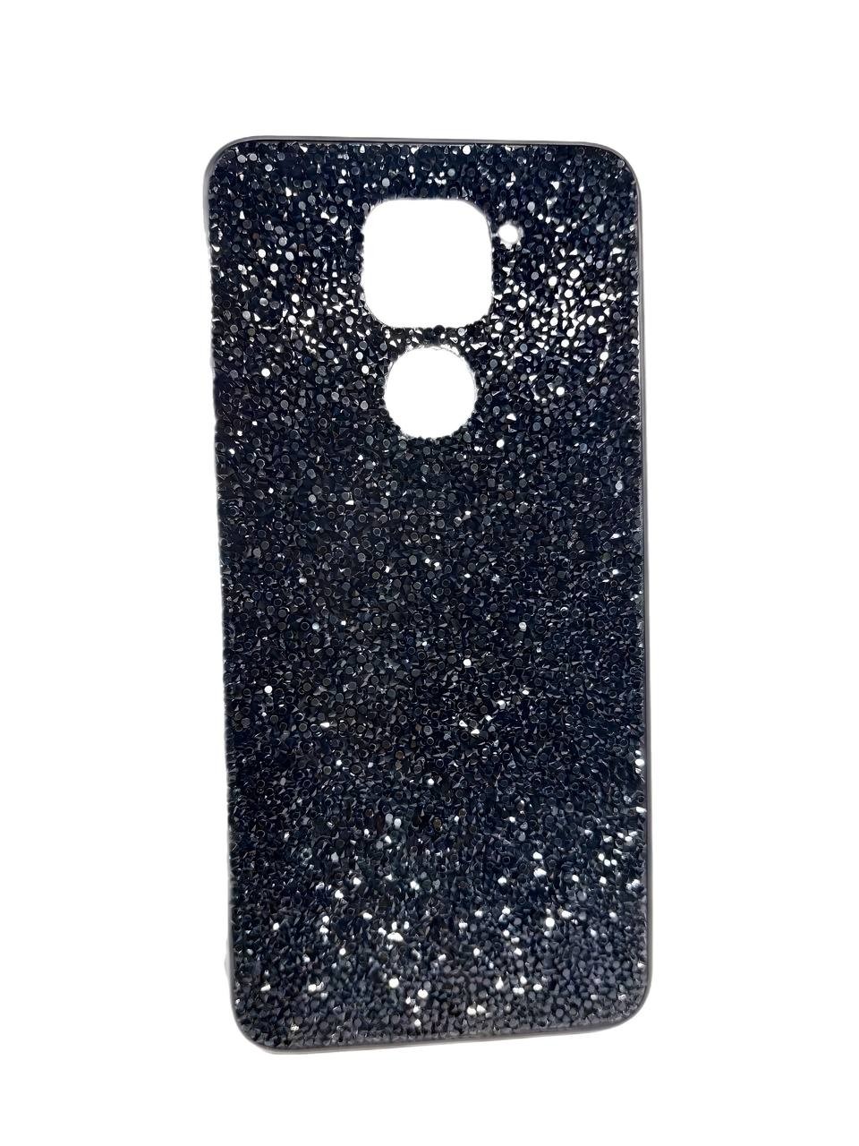 Накладка Grainy Diamonds для Xiaomi Note 9 чорна-0