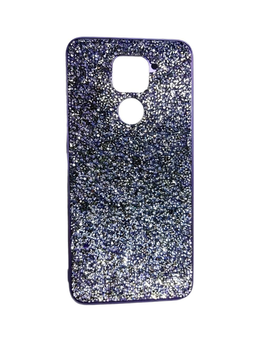 Накладка Grainy Diamonds для Xiaomi Note 9 фіолетова-0