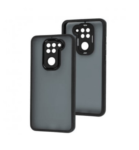 Накладка Luxury Metal Lens для Xiaomi Note 9 (Чорний)-0