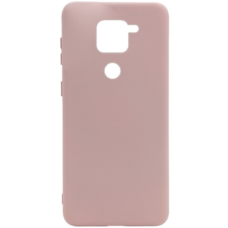 Silicone Cover Full without Logo (A) для Xiaomi Redmi Note 9/Redmi 10X (Pink Sand)-0