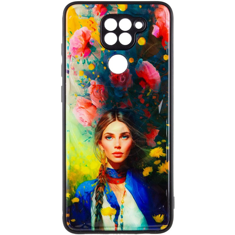 Накладка Ladies для Xiaomi Redmi Note 9/Redmi 10X (Peonies)-0