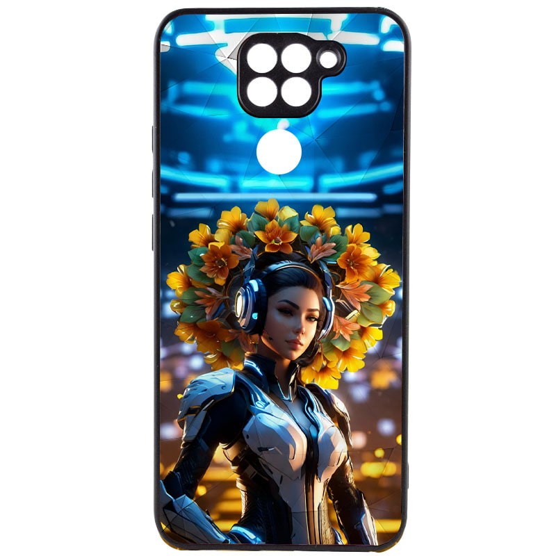 Накладка Ladies для Xiaomi Redmi Note 9/Redmi 10X (Cyberpunk)-0