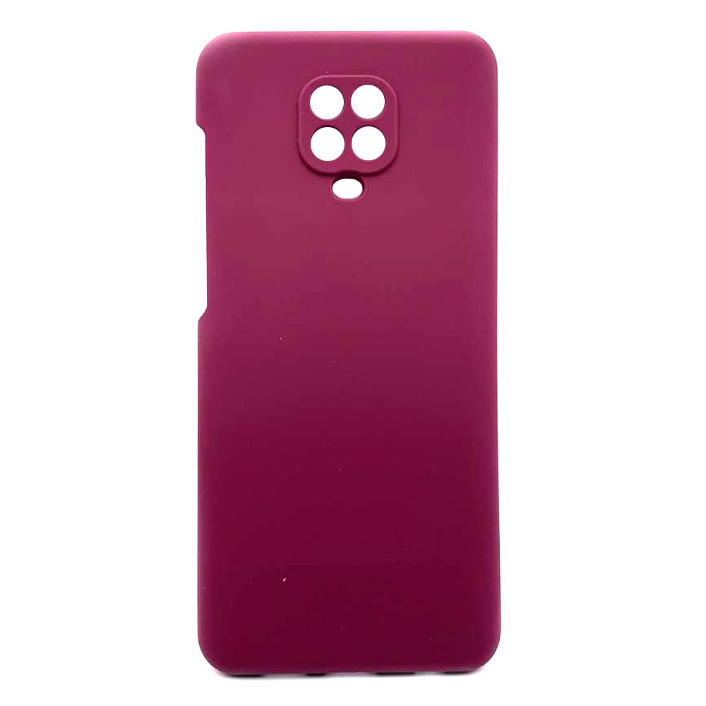 Накладка Fibra для Xiaomi Redmi Note 9s/Pro (Marsala)-0