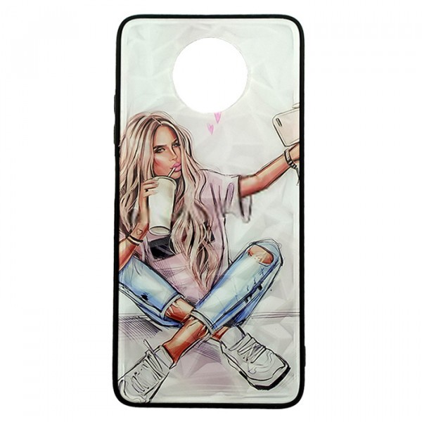 Накладка Ladies для Xiaomi Redmi Note 9T "Selfie"-0