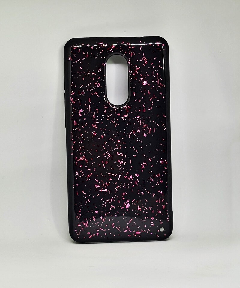 Накладка Confetti для Xiaomi Redmi Note 4x рожевий-0