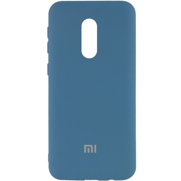 Silicone Cover My Color Full Protective (A) для Xiaomi Redmi Note 4X/Note 4 (Navy Blue)-0