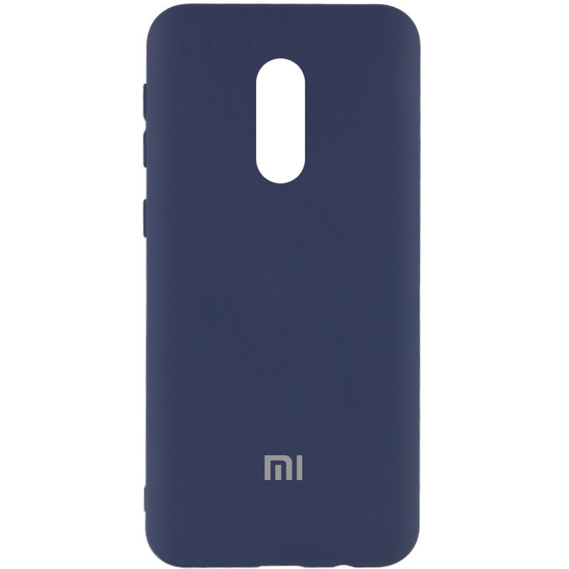 Silicone Cover My Color Full Protective (A) для Xiaomi Redmi Note 4X/Note 4 (Midnight Blue)-0