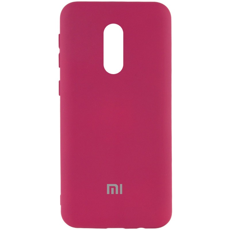 Silicone Cover My Color Full Protective (A) для Xiaomi Redmi Note 4X/Note 4 (Marsala)-0