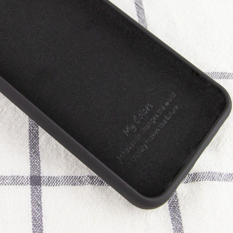 Silicone Cover My Color Full Protective (A) для Xiaomi Redmi Note 4X/Note 4 (Black)-1
