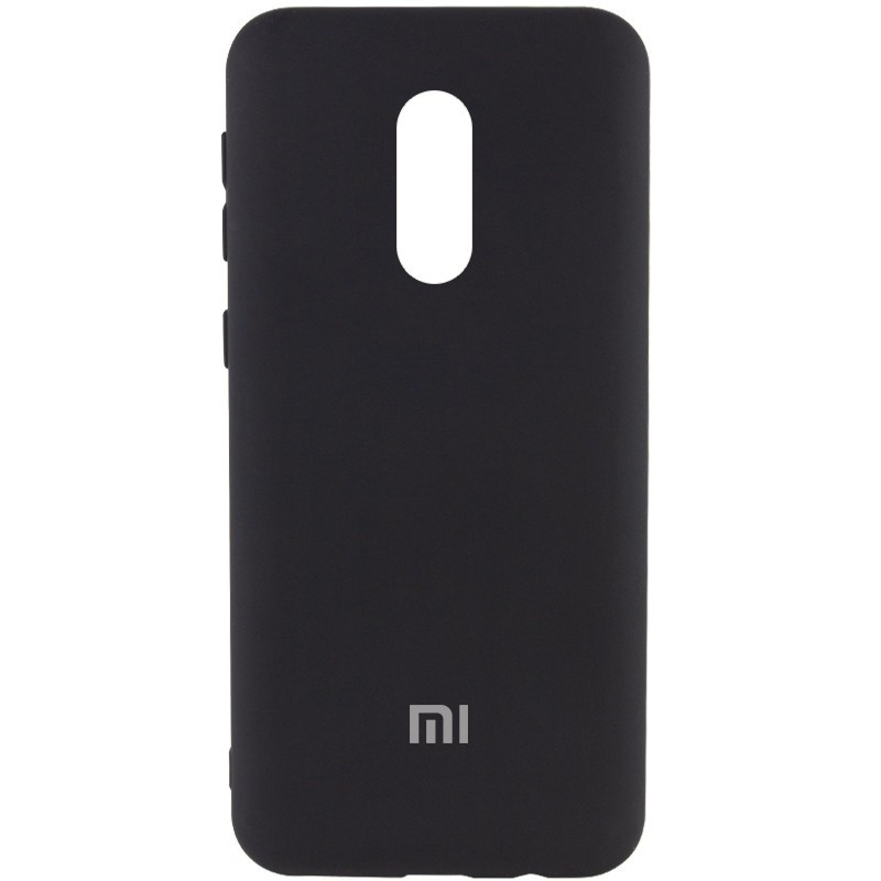 Silicone Cover My Color Full Protective (A) для Xiaomi Redmi Note 4X/Note 4 (Black)-0