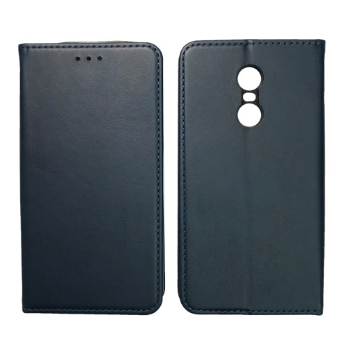Книжка Black TPU Magnet для Xiaomi Redmi Note 4X / Note 4 синя-0