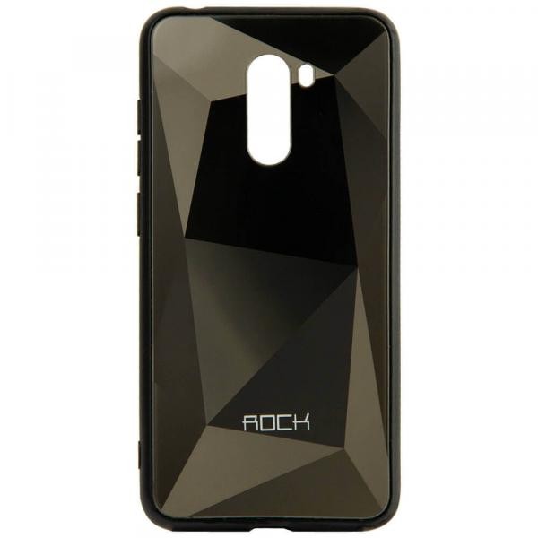 Накладка ROCK 3D Crystal  для XIAOMI Pocofone F1 чорне-0