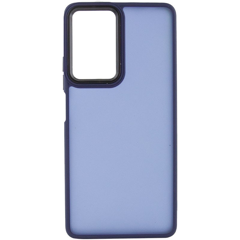 Накладка FIBRA Metallic Matte для Xiaomi Note 12 Turbo/Poco F5 (Blue)-0