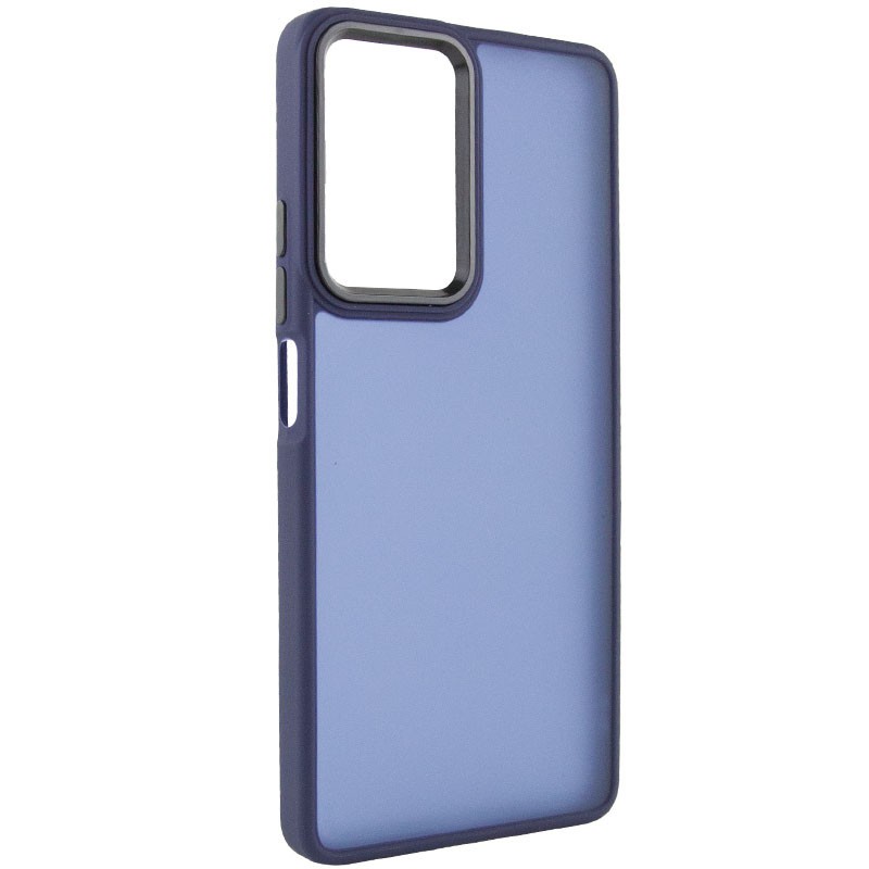 Накладка FIBRA Metallic Matte для Xiaomi Note 12 Turbo/Poco F5 (Blue)-1