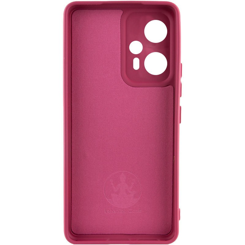 Silicone Case Full Protective No Logo для Xiaomi Note 12 Turbo/Poco F5 (Marsala)-1