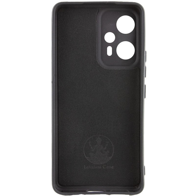 Silicone Case Full Protective No Logo для Xiaomi Note 12 Turbo / Poco F5 (Black)-1