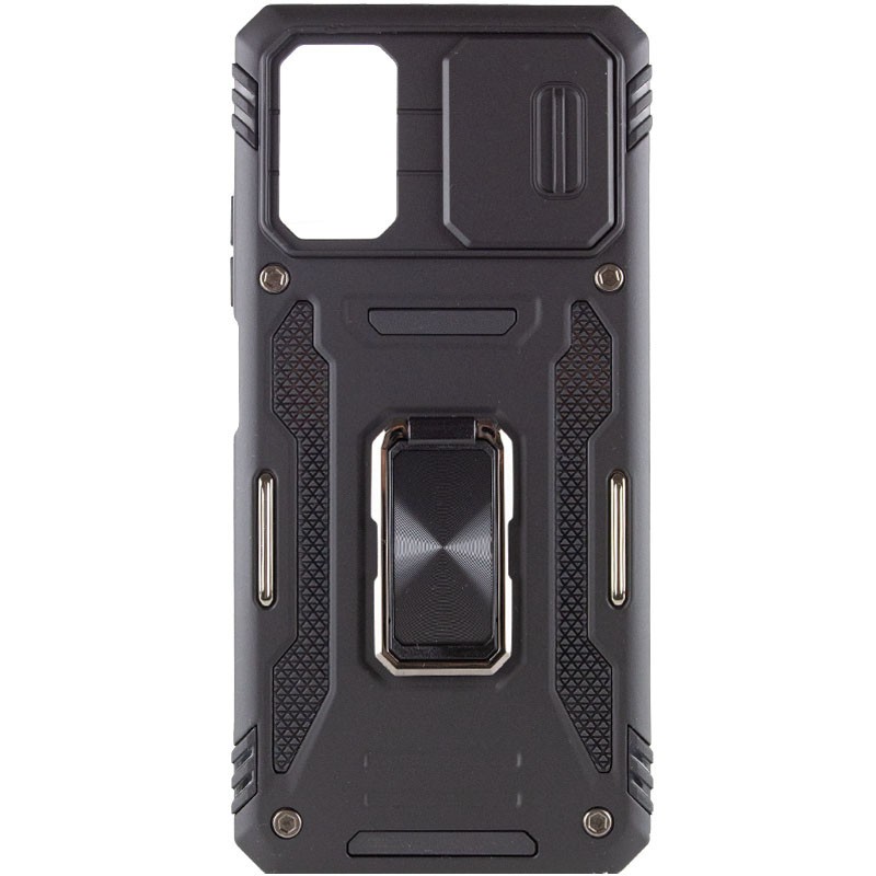 Накладка Camshield Army Ring для Samsung A57 Чорний-0