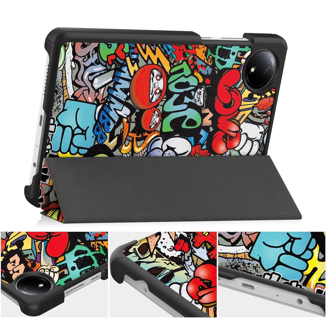 Чохол-книжка BeCover Smart Case для Xiaomi Redmi Pad SE 8.7" Graffiti-1