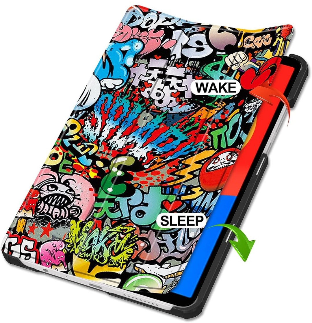 Чохол-книжка BeCover Smart Case для Xiaomi Redmi Pad SE 8.7" Graffiti-3