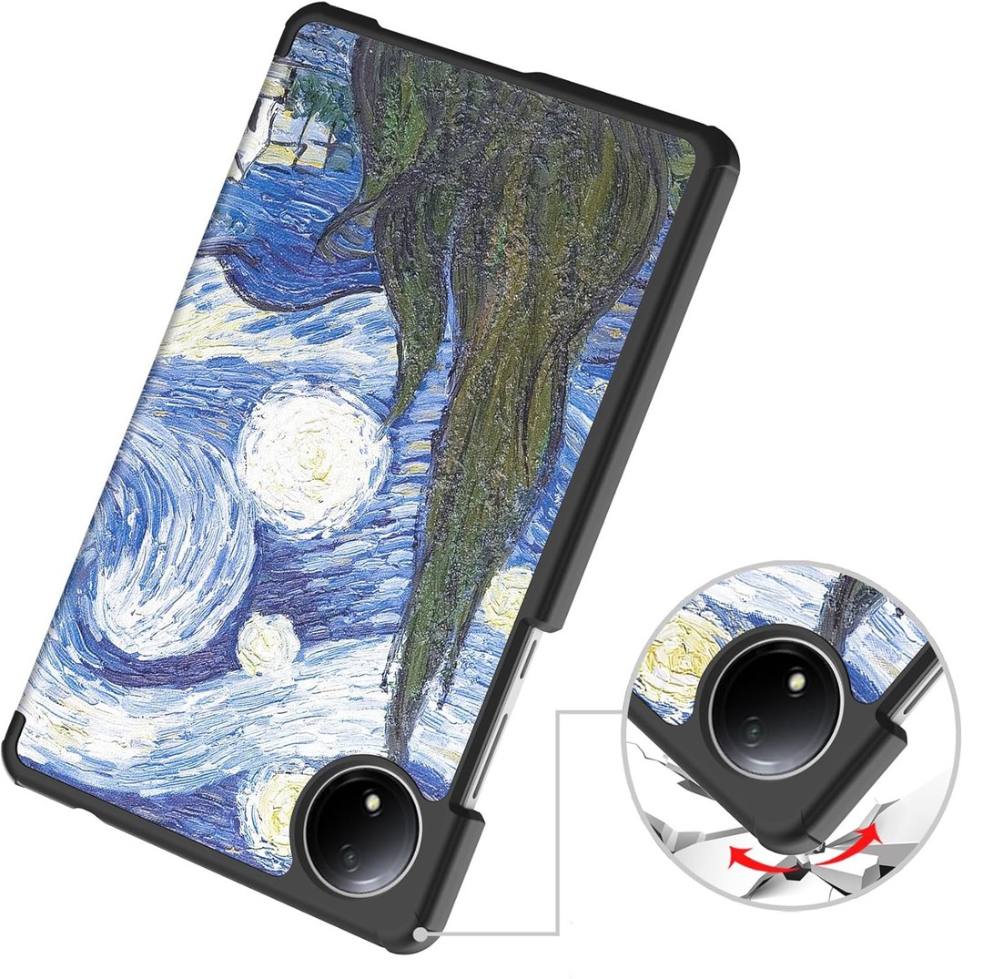 Чохол-книжка BeCover Smart Case для Xiaomi Redmi Pad SE 8.7" Night-2