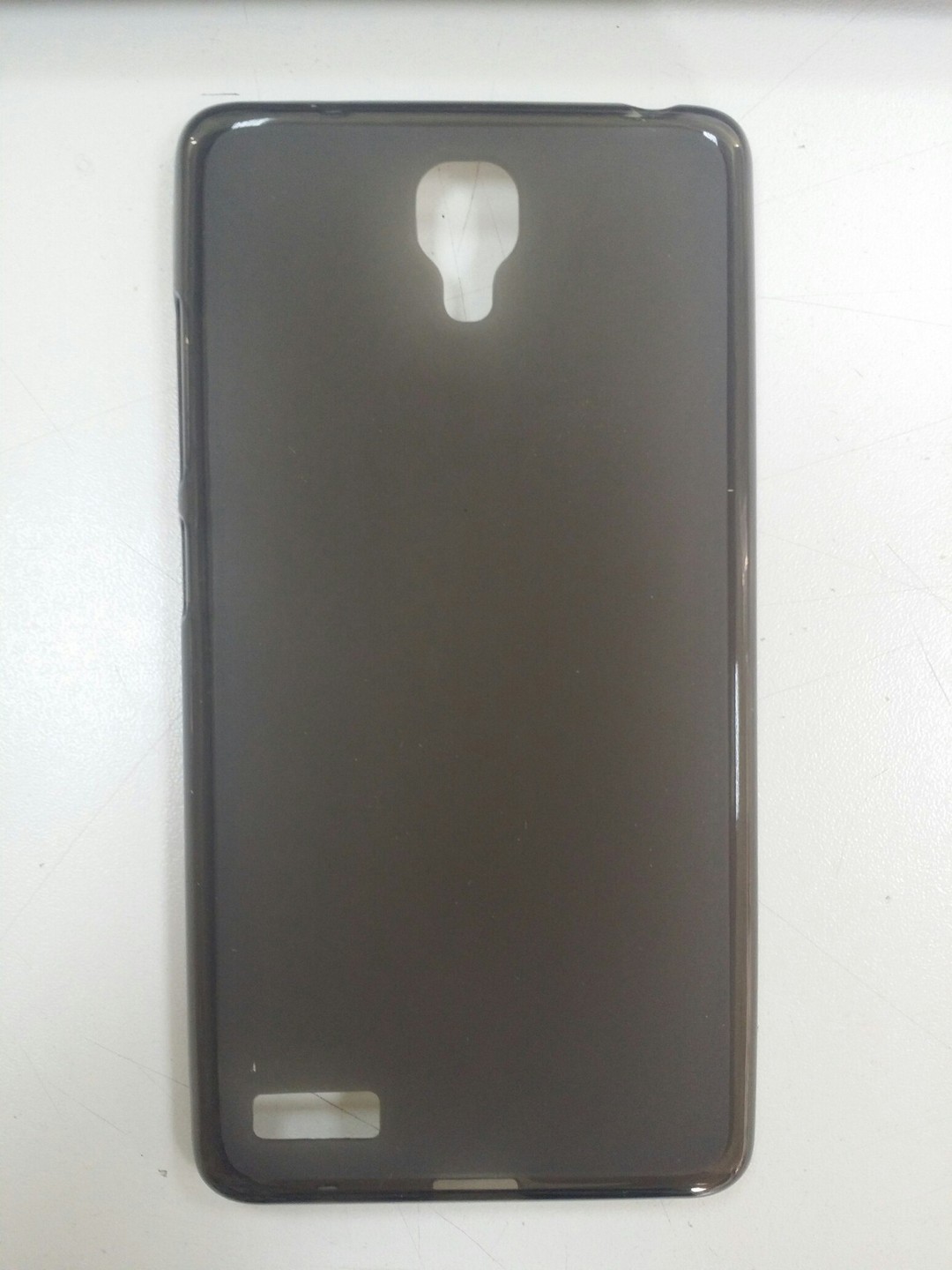 Накладка силиконовая для телефона Xiaomi Redmi Note серый-0