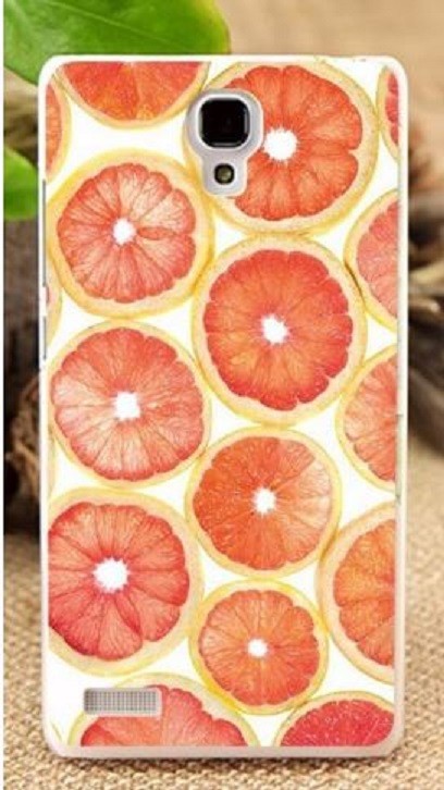 Накладка для Xiaomi Redmi Note 2 "Цитрус" (пластик)-0