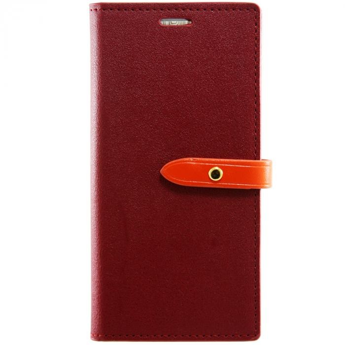 Книжка Goospery Romance для Lenovo K5 NOTE A7020 Бордова-0