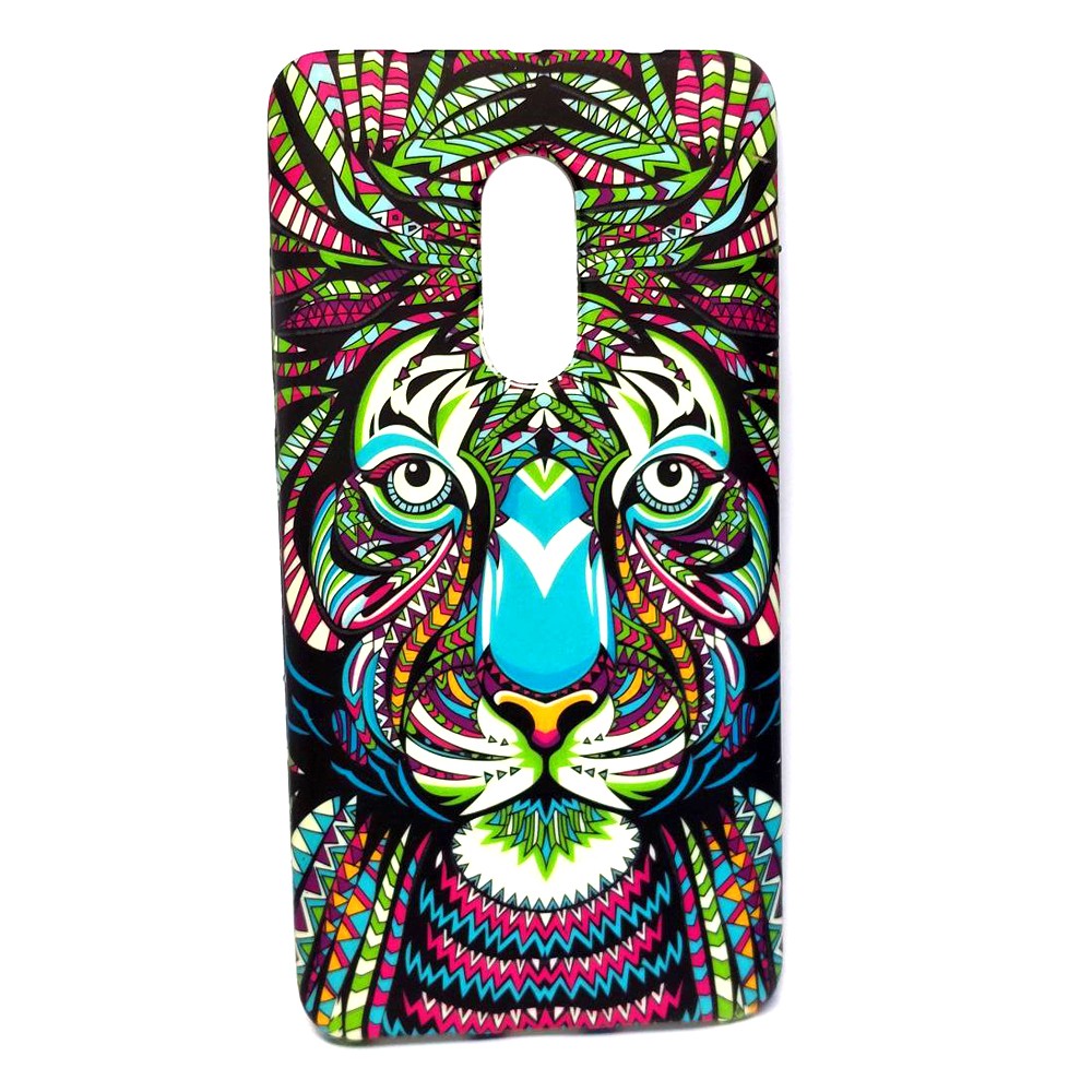 Чохол Animal для Xiaomi Redmi Note 4 Тигр (світиться в темряві)-0