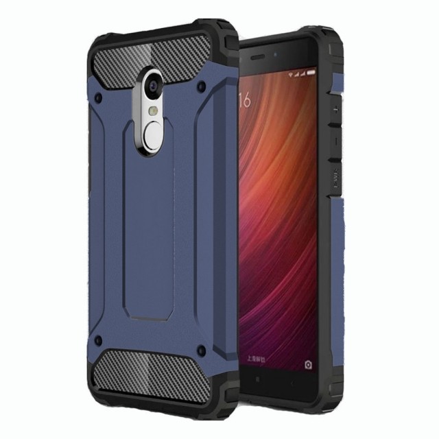 Накладка Armor для Xiaomi Note 4x/Note 4 синя-0