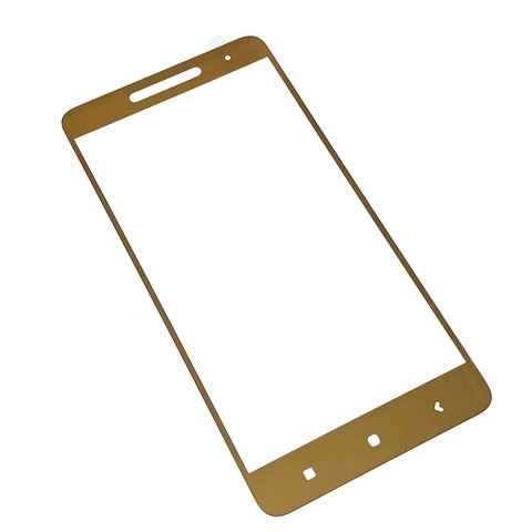 Захисне скло Silk Screen для Xiaomi Redmi Note 4 з золота рамкою-0