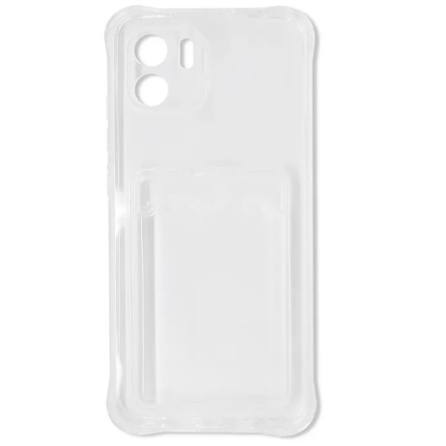 Накладка WXD Space Card Pocket для Xiaomi Redmi A1 Plus/A2 Plus (силікон)-0