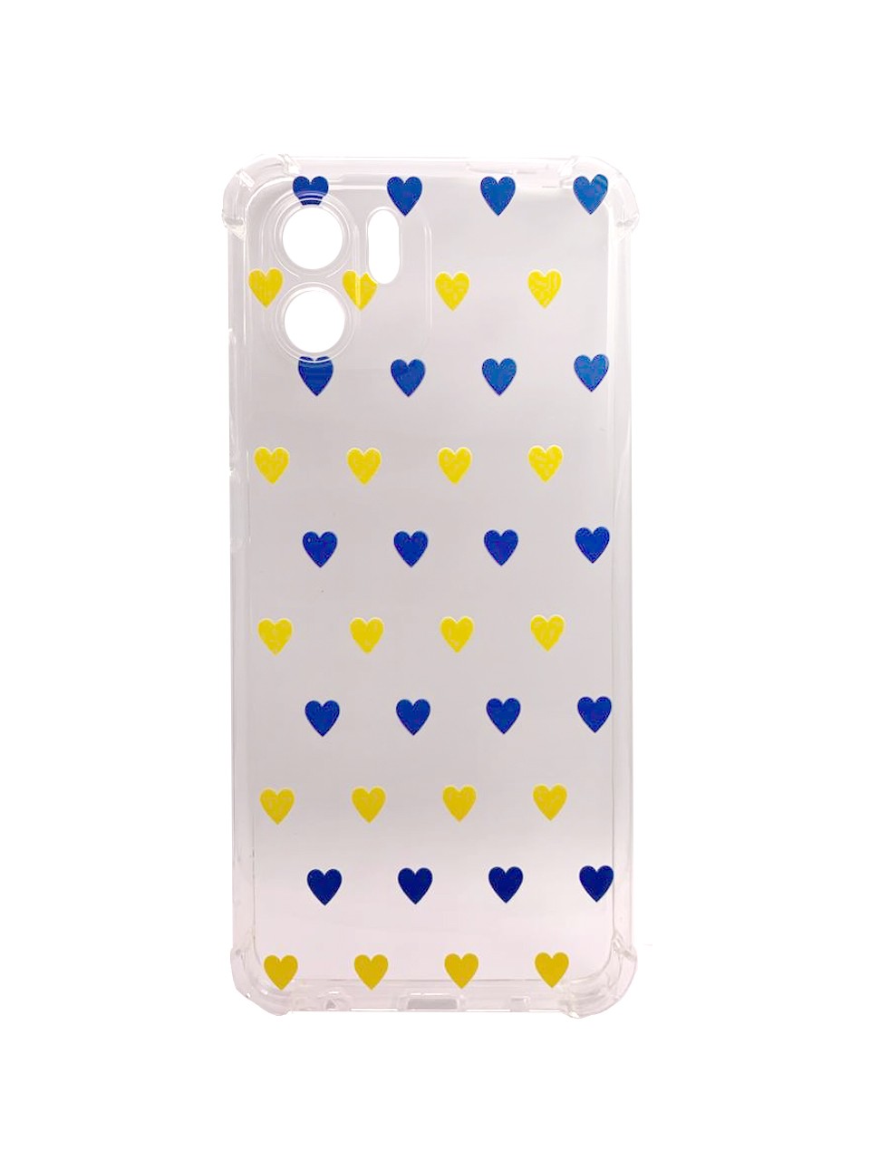 Накладка  WAVE Patriot Clear Case для Xiaomi Redmi A1/A2 (ua hearts)-0