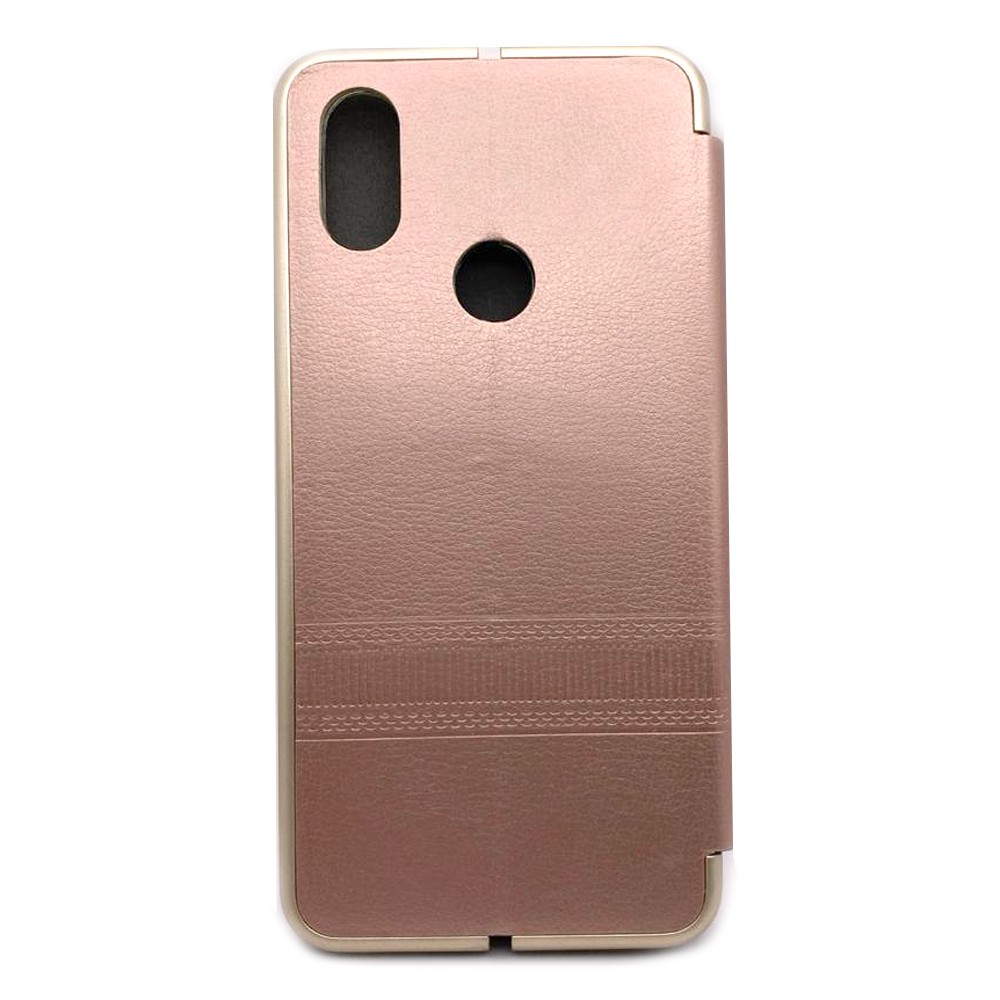 Книжка Leather Book Case iMax для Xiaomi Mi A2 Рожеве золото-1