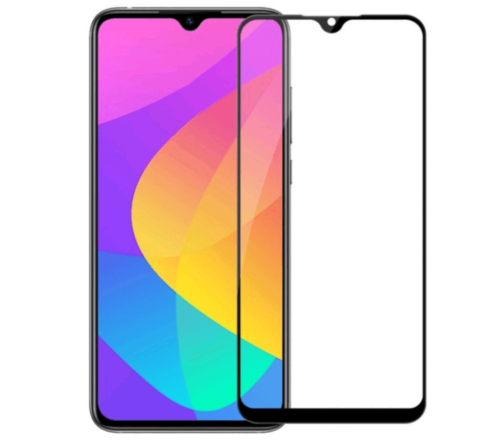 Защитное стекло (NP) FullGlue Xiaomi Mi CC9e / Mi A3 (черный)-0